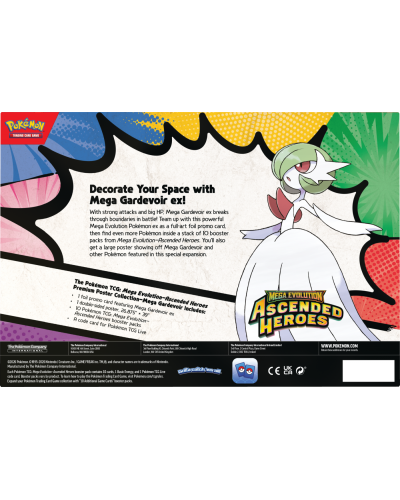 Pokémon TCG Mega Evolution - Ascended Heroes - Premium Poster Collection - Mega Gardevoir (6) 
