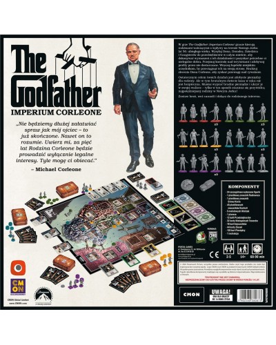 The Godfather Imperium Corleone Gra planszowa 