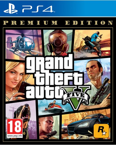 Grand Theft Auto V Premium Edition PS4 + Gratis