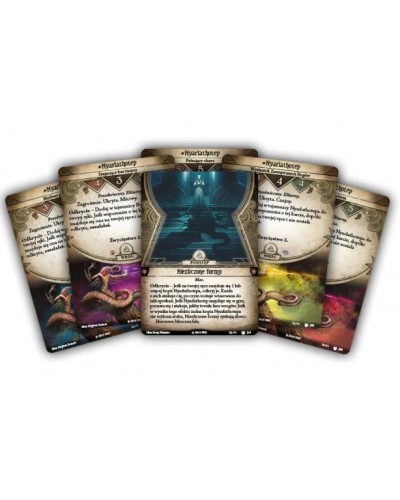 Gra Karciana Horror w Arkham Gdzie Mieszkają Bogowie (Zestaw Mitów) Dodatek PL