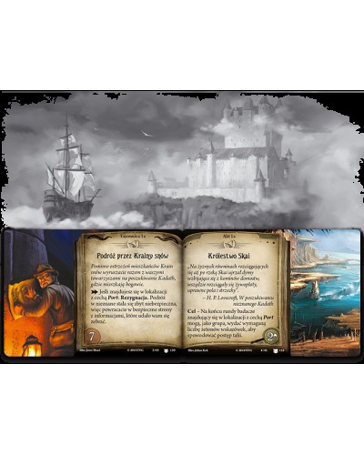 Gra Karciana Horror w Arkham Poszukiwania Kadath (Zestaw Mitów) Dodatek PL