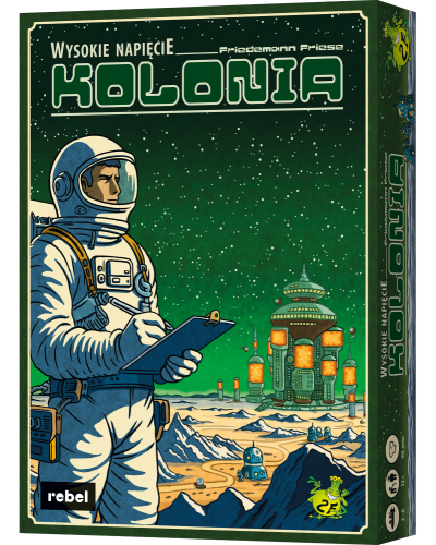 Wysokie napięcie Kolonia Gra Planszowa Wysokie napięcie Kolonia Gra Planszowa