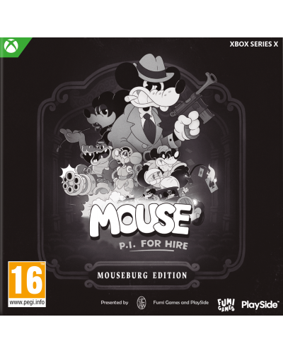 Mouse P.I. for Hire Mouseburg Edition XSX + GRATIS Mouse P.I. for Hire Mouseburg Edition XSX + GRATIS