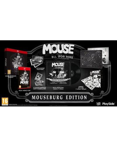 Mouse P.I. for Hire Mouseburg Edition Nintendo Switch 2 Mouse P.I. for Hire Mouseburg Edition Nintendo Switch 2