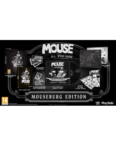 Mouse P.I. for Hire Mouseburg Edition PC Mouse P.I. for Hire Mouseburg Edition PC
