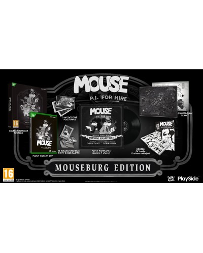 Mouse P.I. for Hire Mouseburg Edition XSX + GRATIS Mouse P.I. for Hire Mouseburg Edition XSX + GRATIS