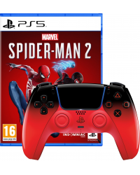 Marvel's Spider-Man 2 PS5 + Kontroler DualSense Techno Red *ZESTAW* Marvel's Spider-Man 2 PS5 + Kontroler DualSense Techno Red *ZESTAW*