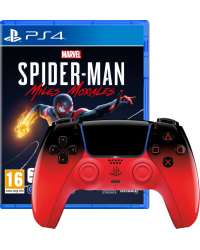 Marvel's Spider-Man Miles Morales PS4 + Kontroler DualSense Techno Red *ZESTAW* Marvel's Spider-Man Miles Morales PS4 + Kontroler DualSense Techno Red *ZESTAW*