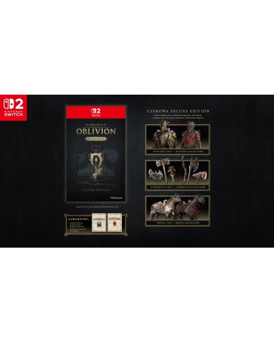 The Elder Scrolls IV Oblivion Remastered Deluxe Edition Nintendo Switch 2