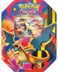 Pokémon TCG: Mega Charizard Tin - Mega Charizard Y ex Pokémon TCG: Mega Charizard Tin - Mega Charizard Y ex