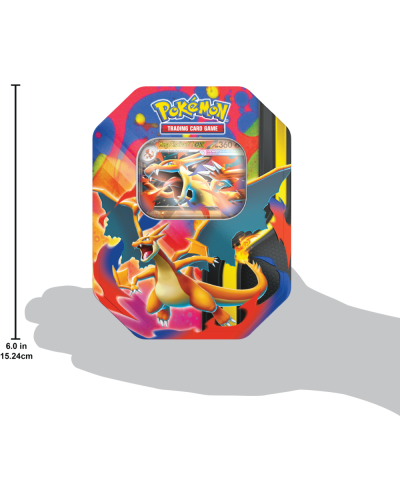 Pokémon TCG: Mega Charizard Tin - Mega Charizard Y ex