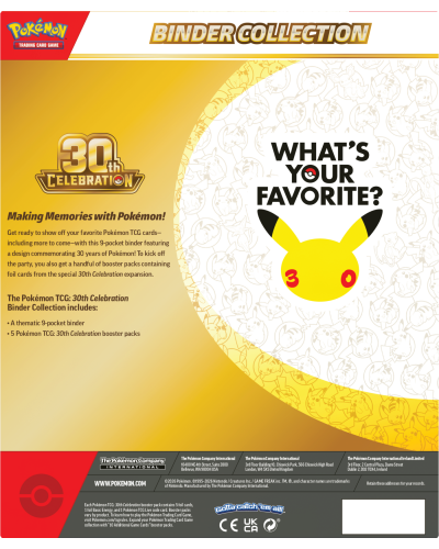 Pokémon TCG 30th Celebration - Binder Collection