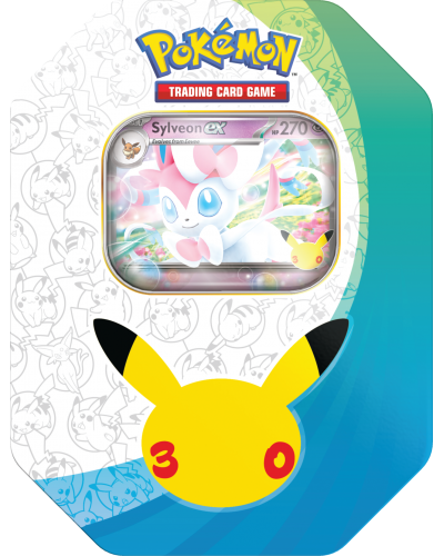 Pokémon TCG 30th Celebration - Tin - Sylveon ex  