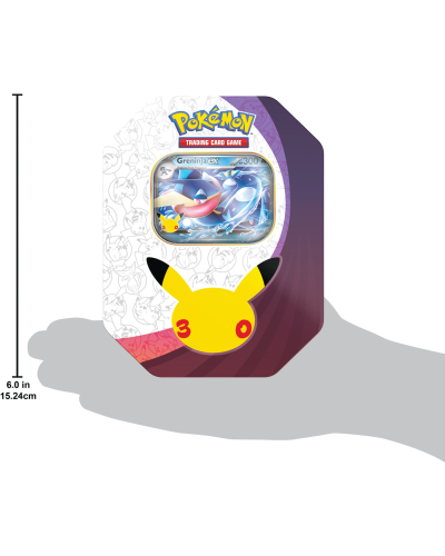 Pokémon TCG 30th Celebration - Tin - Greninja ex Pokémon TCG 30th Celebration - Tin - Greninja ex