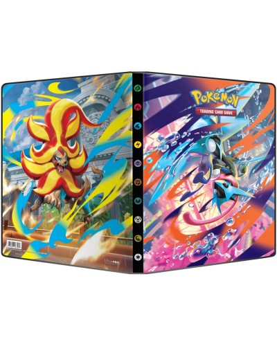 Portfolio na karty Ultra-Pro: Pokémon - 9-Pocket Portfolio - Mega Evolution - Chaos Rising