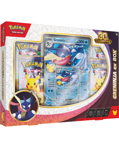 Pokémon TCG 30th Celebration - Ex Box - Greninja ex Pokémon TCG 30th Celebration - Ex Box - Greninja ex