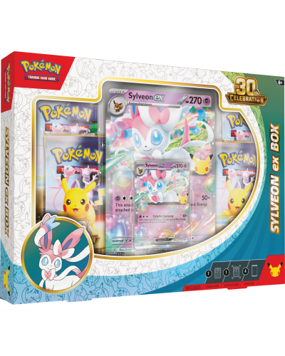 Pokémon TCG 30th Celebration - Ex Box - Sylveon ex Pokémon TCG 30th Celebration - Ex Box - Sylveon ex