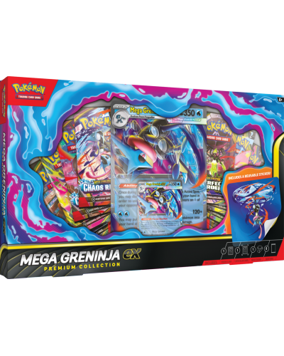 Pokémon TCG Mega Greninja ex Premium Collection Pokémon TCG Mega Greninja ex Premium Collection