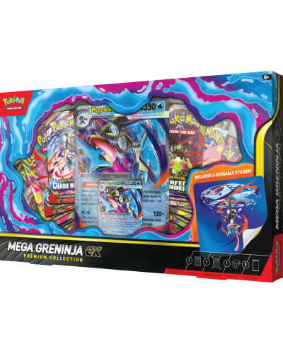Pokémon TCG Mega Greninja ex Premium Collection Pokémon TCG Mega Greninja ex Premium Collection