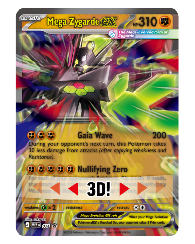 Pokémon TCG Mega Zygarde ex Premium Collection Pokémon TCG Mega Zygarde ex Premium Collection