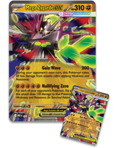 Pokémon TCG Mega Zygarde ex Premium Collection Pokémon TCG Mega Zygarde ex Premium Collection