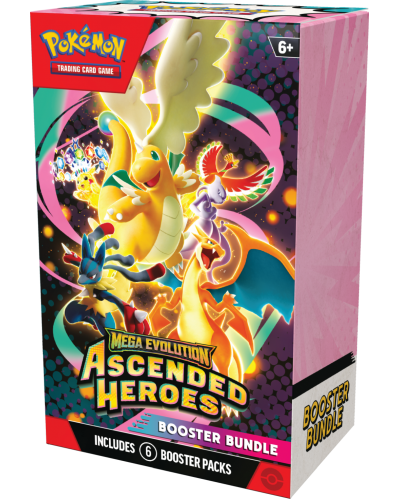 Pokémon TCG Mega Evolution - Ascended Heroes - Booster Bundle Pokémon TCG Mega Evolution - Ascended Heroes - Booster Bundle
