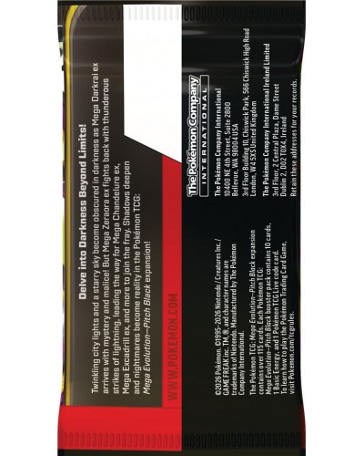 Pokémon TCG Mega Evolution - Pitch Black - Booster Display (36)