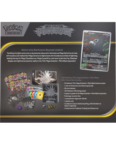 Pokémon TCG Mega Evolution - Pitch Black - Elite Trainer Box