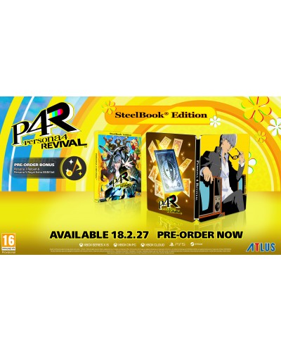 Persona 4 Revival Steelbook Edition PC Persona 4 Revival Steelbook Edition PC