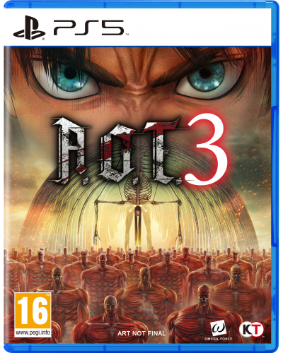 Attack on Titan 3 Steelbook Launch Edition PS5