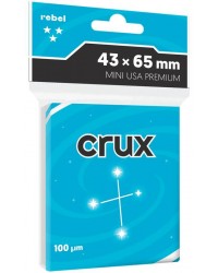 Koszulki na karty Rebel (43x65 mm) Mini USA Premium Crux 100 sztuk Koszulki na karty Rebel (43x65 mm) Mini USA Premium Crux 100 sztuk