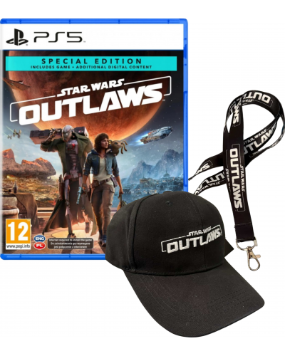 Star Wars Outlaws Edycja Specjalna + Czapka i smyczka PS5 Promocja Wielkanocna