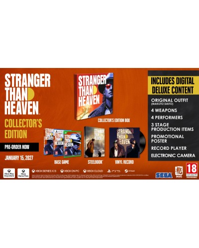 Stranger Than Heaven Collector's Edition XSX + bonus premierowy
