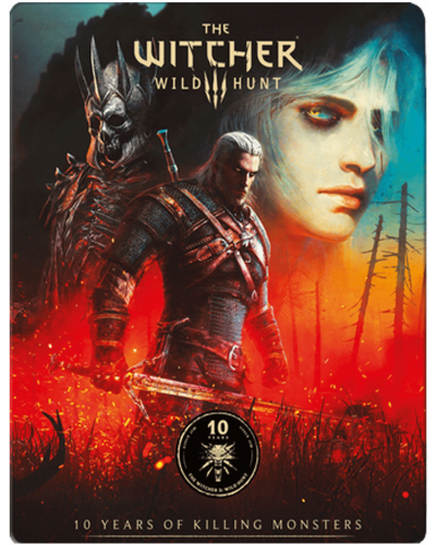 Wiedźmin 3 Dziki Gon Edycja Gry Roku + Jubileuszowy Steelbook + Jubileuszowy Steelbook PC