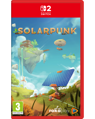 Solarpunk Nintendo Switch 2