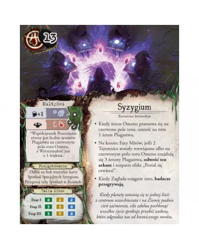 Eldritch Horror Przedwieczna Groza Tajemnicze Ruiny