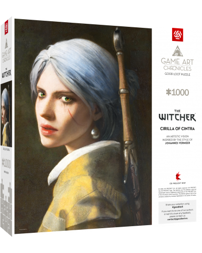 Puzzle Game Art Chronicles The Witcher (Wiedźmin) Old Master’s Prophecy 1000 elementów