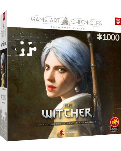 Puzzle Game Art Chronicles The Witcher (Wiedźmin) Old Master’s Prophecy 1000 elementów