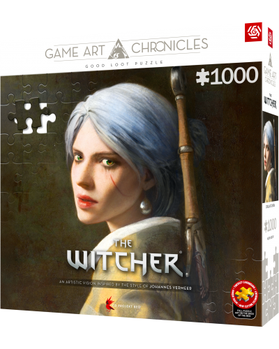 Puzzle Game Art Chronicles The Witcher (Wiedźmin) Old Master’s Prophecy 1000 elementów