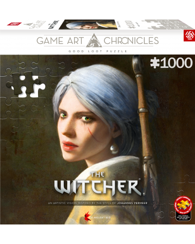 Puzzle Game Art Chronicles The Witcher (Wiedźmin) Old Master’s Prophecy 1000 elementów