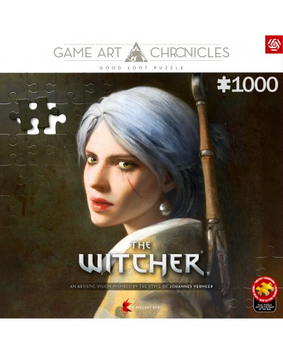 Puzzle Game Art Chronicles The Witcher (Wiedźmin) Old Master’s Prophecy 1000 elementów