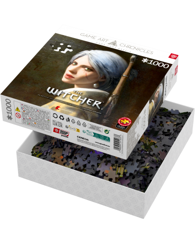 Puzzle Game Art Chronicles The Witcher (Wiedźmin) Old Master’s Prophecy 1000 elementów