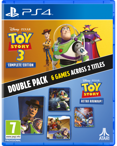 Toy Story Retro Roundup! + Toy Story 3 Complete Edition Double Pack PS4