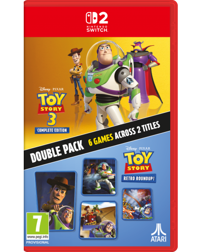 Toy Story Retro Roundup! + Toy Story 3 Complete Edition Double Pack Nintendo Switch 2