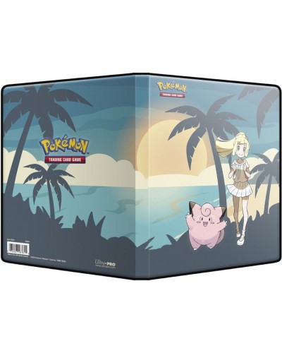 Portfolio na karty Ultra-Pro Pokémon - 4-Pocket Portfolio - Lillie and Clefairy