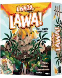 Uwaga, Lawa! Gra planszowa 