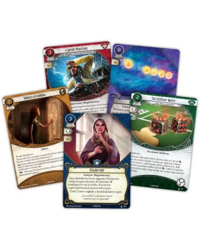 Horror w Arkham LCG Gra Karciana W Głąb Wiru Rozszerzenie PL