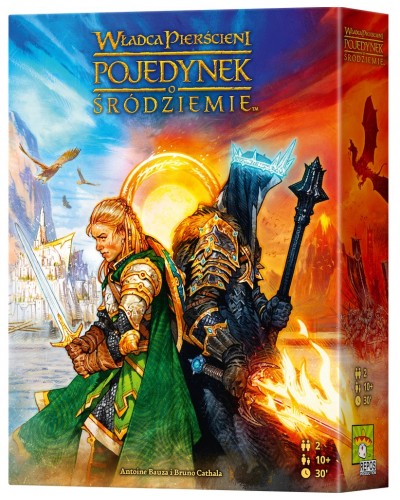 Władca Pierścieni Pojedynek o Śródziemie + dodatkowe karty