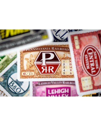 Wsiąść do Pociągu Kolekcja Map 5 Zjednoczone Królestwo i Pensylwania