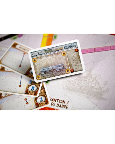 Wsiąść do Pociągu Kolekcja Map 5 Zjednoczone Królestwo i Pensylwania